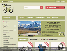 Tablet Screenshot of bike4travel.nl